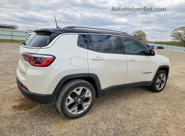 3C4NJDCB2KT712085 2019 JEEP COMPASS Белый Задняя правая четверть