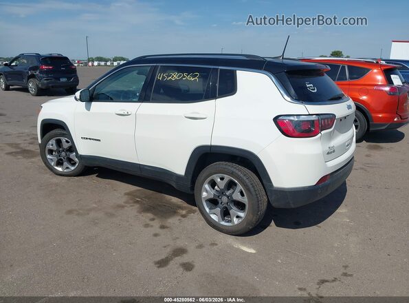 3C4NJDCB2KT748360 2019 JEEP COMPASS White Trasero izquierdo