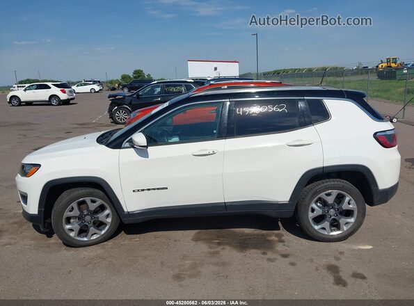 3C4NJDCB2KT748360 2019 JEEP COMPASS White Vista interior de 360 grados