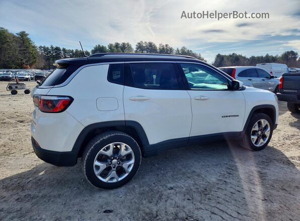 3C4NJDCB2LT239130 2020 JEEP COMPASS White Задня права чверть
