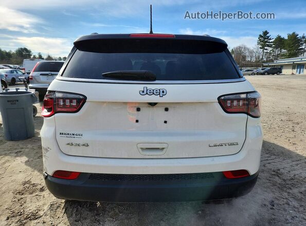 3C4NJDCB2LT239130 2020 JEEP COMPASS White Вид ззаду