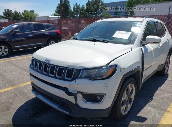 3C4NJDCB2MT515288 2021 JEEP COMPASS Белый Вид спереди