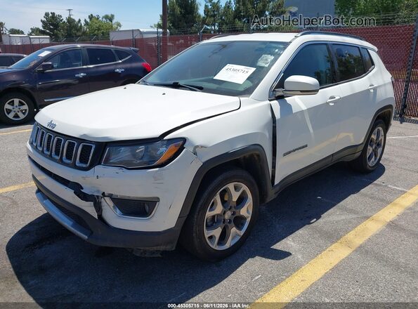3C4NJDCB2MT515288 2021 JEEP COMPASS Белый Передняя левая четверть