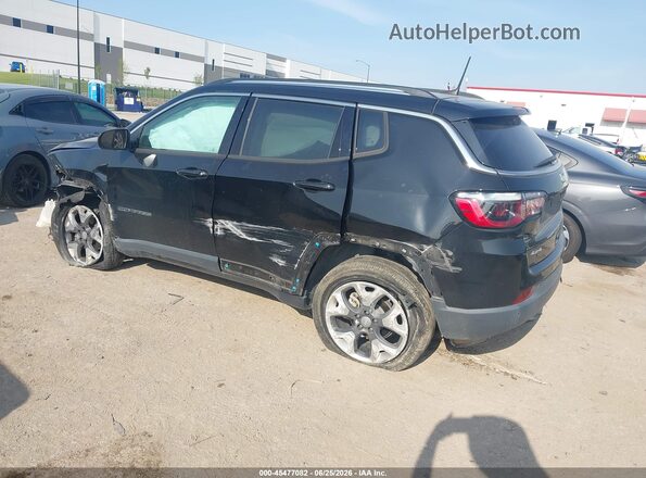 3C4NJDCB2MT517347 2021 JEEP COMPASS Черный Задняя левая четверть
