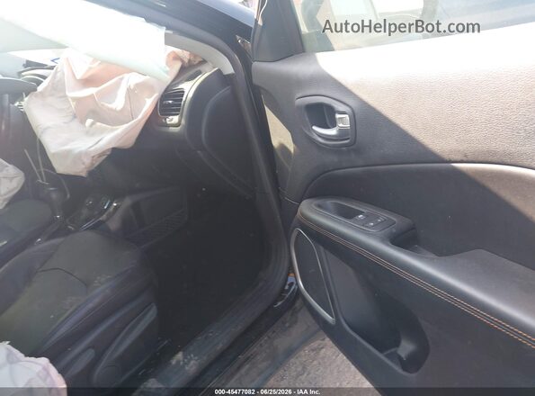 3C4NJDCB2MT517347 2021 JEEP COMPASS Черный Вид салона спереди