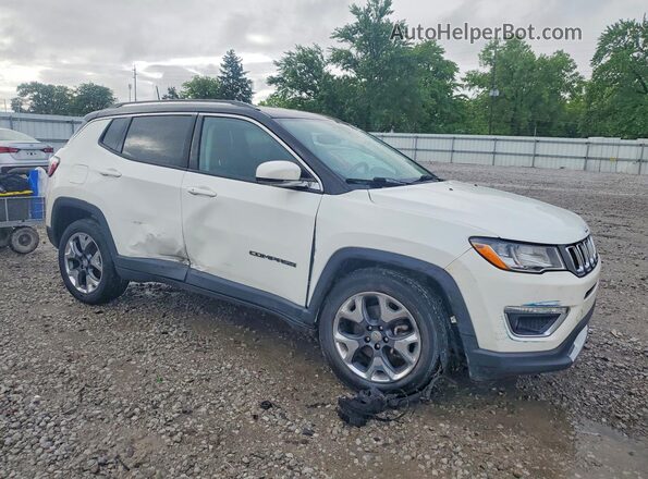 3C4NJDCB2MT554852 2021 JEEP COMPASS Белый Передняя правая четверть