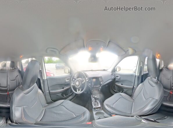 3C4NJDCB2MT554852 2021 JEEP COMPASS Белый Панорамный вид салона 360°