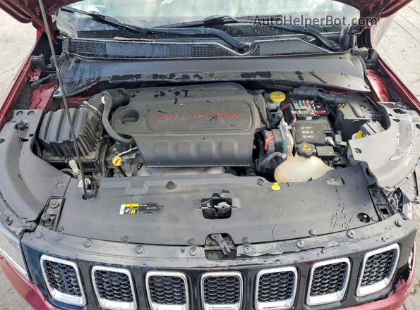 3C4NJDCB2MT565303 2021 JEEP COMPASS Бордовый 