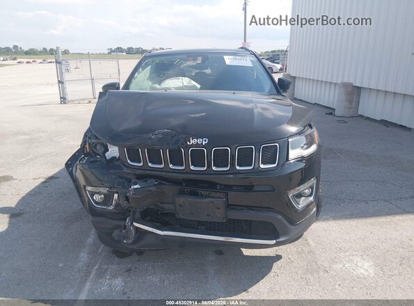 3C4NJDCB3HT632061 2017 JEEP NEW COMPASS Black Instrument cluster view