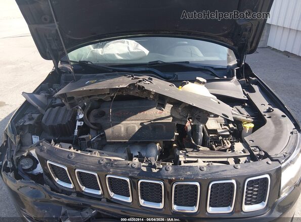 3C4NJDCB3HT632061 2017 JEEP NEW COMPASS Black Rear view