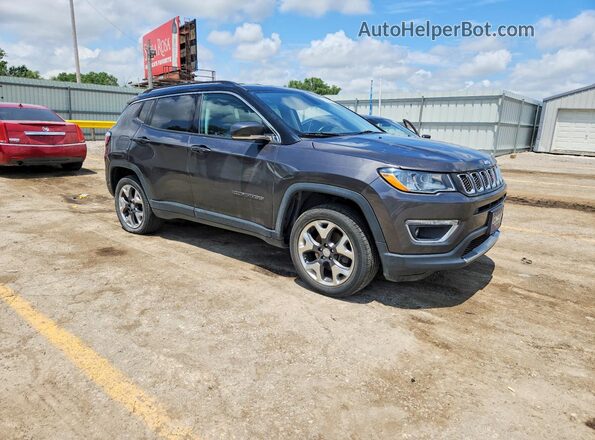 3C4NJDCB3JT281965 2018 JEEP COMPASS Gray Առջևի աջ