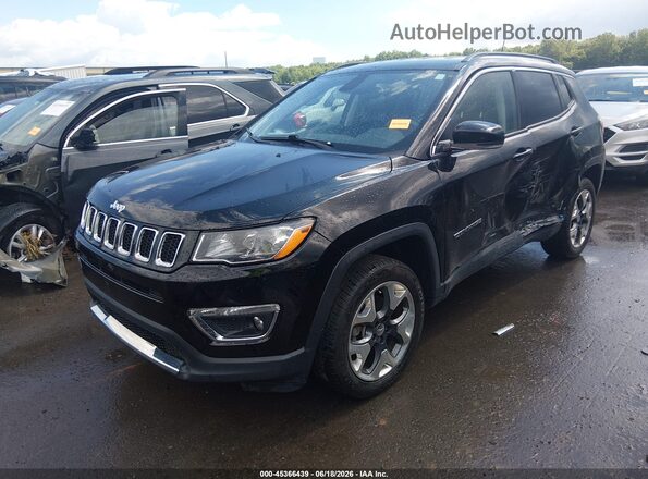 3C4NJDCB3JT470390 2018 JEEP COMPASS Black Front left