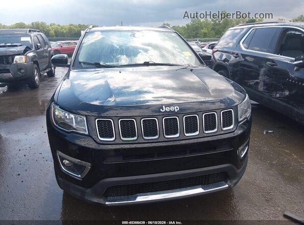 3C4NJDCB3JT470390 2018 JEEP COMPASS Black Instrument cluster view