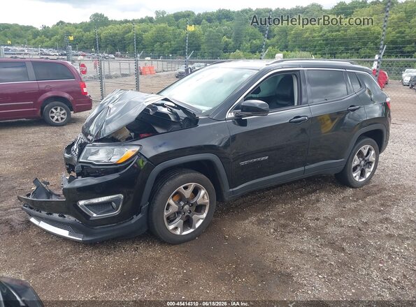 3C4NJDCB3KT673975 2019 JEEP COMPASS Черный Передняя левая четверть