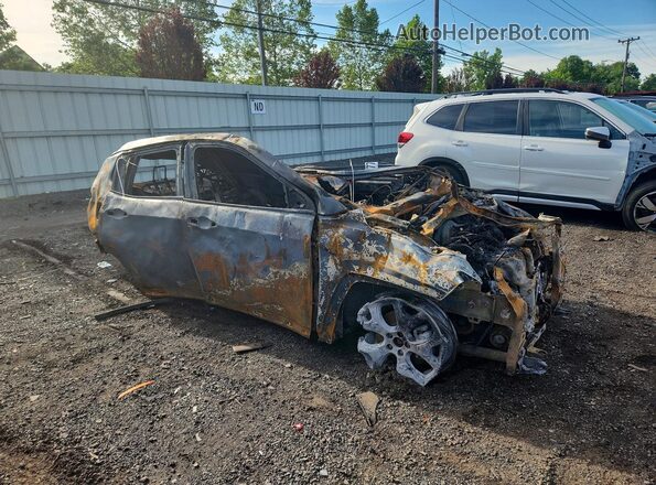 3C4NJDCB3KT740736 2019 JEEP COMPASS Gray Przód prawy