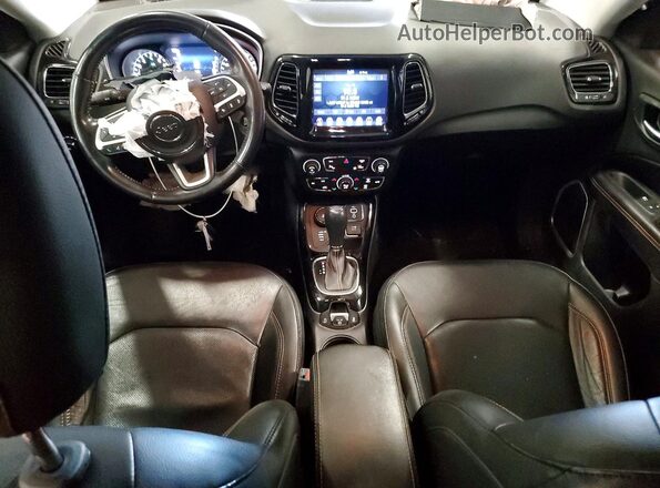 3C4NJDCB3MT576455 2021 JEEP COMPASS Black Widok deski rozdzielczej