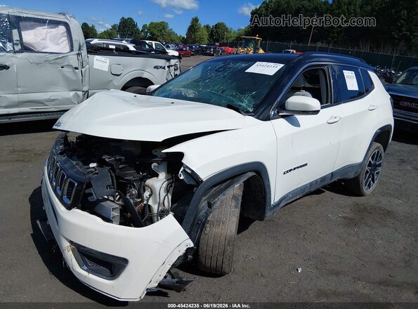 3C4NJDCB3MT597659 2021 JEEP COMPASS Белый Передняя левая четверть