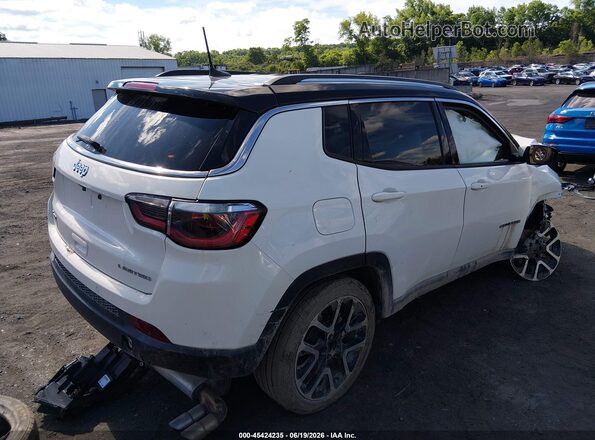 3C4NJDCB3MT597659 2021 JEEP COMPASS Белый Задняя правая четверть
