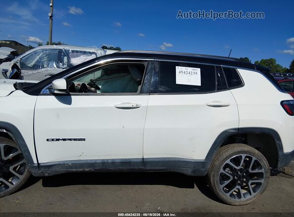 3C4NJDCB3MT597659 2021 JEEP COMPASS Белый Вид задней части салона