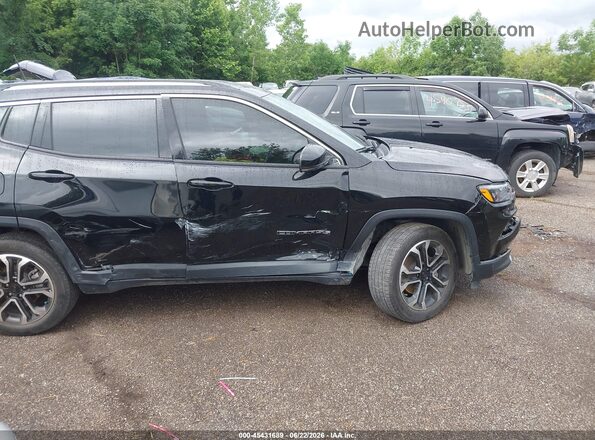 3C4NJDCB3NT133126 2022 JEEP COMPASS Black Widok z przodu