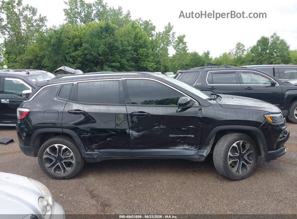 3C4NJDCB3NT133126 2022 JEEP COMPASS Black Widok wnętrza z tyłu