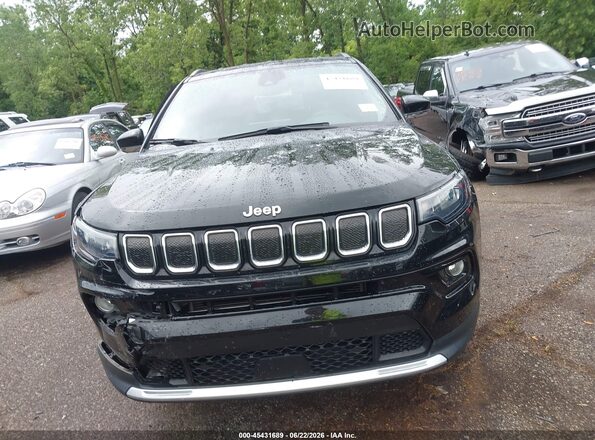 3C4NJDCB3NT133126 2022 JEEP COMPASS Black Widok zestawu wskaźników