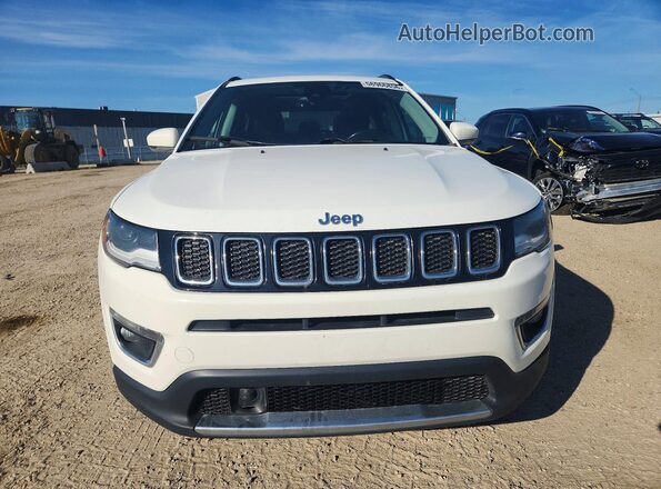 3C4NJDCB4JT117768 2018 JEEP COMPASS White Դիմացի տեսք