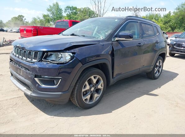 3C4NJDCB4JT249994 2018 JEEP COMPASS Blue 