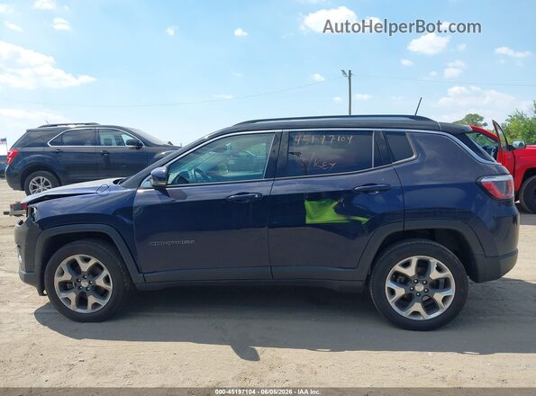 3C4NJDCB4JT249994 2018 JEEP COMPASS Blue 