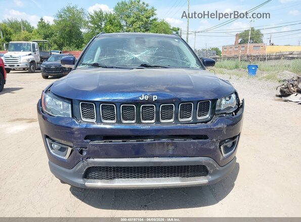 3C4NJDCB4JT249994 2018 JEEP COMPASS Blue 