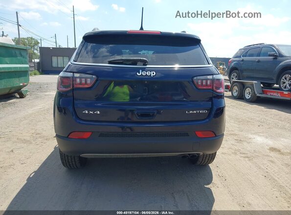 3C4NJDCB4JT249994 2018 JEEP COMPASS Blue 
