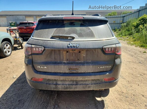 3C4NJDCB4JT259585 2018 JEEP COMPASS Gray Հետևի տեսք