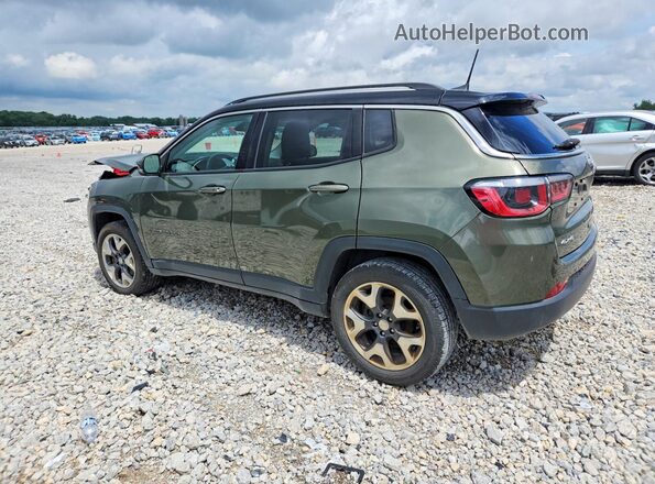 3C4NJDCB4JT396901 2018 JEEP COMPASS Green Հետևի ձախ