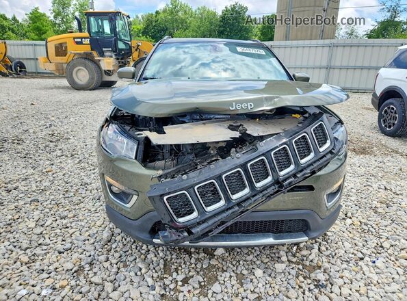 3C4NJDCB4JT396901 2018 JEEP COMPASS Green Դիմացի տեսք
