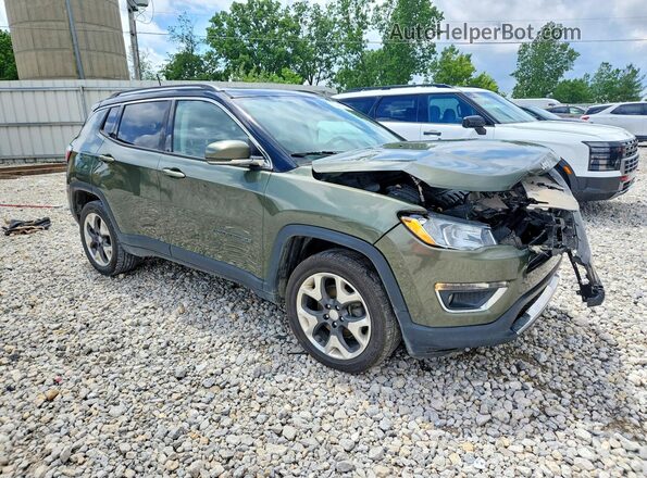 3C4NJDCB4JT396901 2018 JEEP COMPASS Green Առջևի աջ