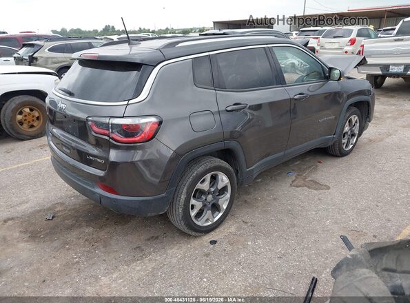 3C4NJDCB4JT442565 2018 JEEP COMPASS Серый Задняя правая четверть