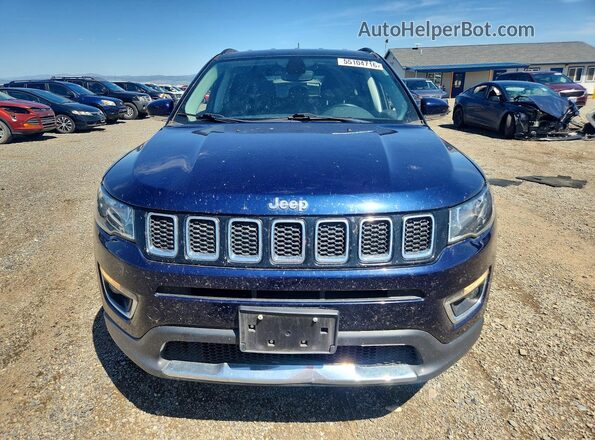 3C4NJDCB4KT683009 2019 JEEP COMPASS Blue Դիմացի տեսք