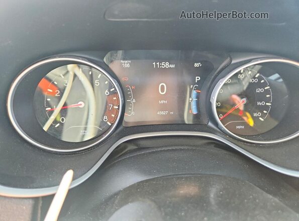 3C4NJDCB4KT683009 2019 JEEP COMPASS Blue Սարքավորումների վահանակի տեսք