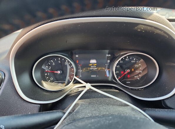 3C4NJDCB4KT761367 2019 JEEP COMPASS White Սարքավորումների վահանակի տեսք