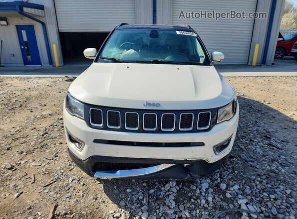 3C4NJDCB4KT761367 2019 JEEP COMPASS White Դիմացի տեսք
