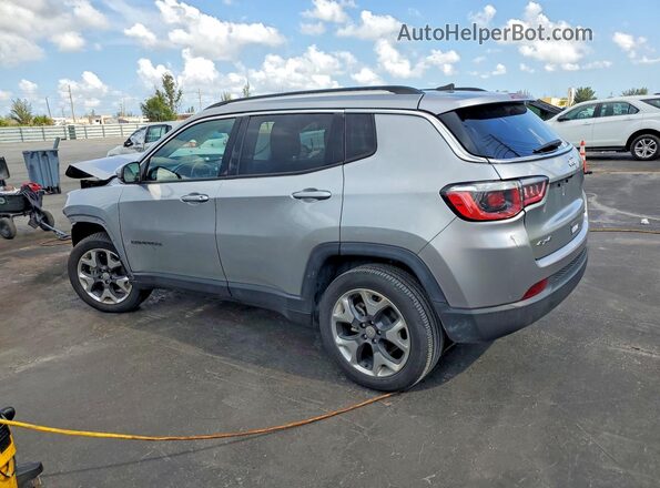 3C4NJDCB4KT791159 2019 JEEP COMPASS Silver Rear left