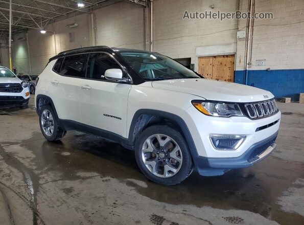 3C4NJDCB4LT101332 2020 JEEP COMPASS White Przód prawy