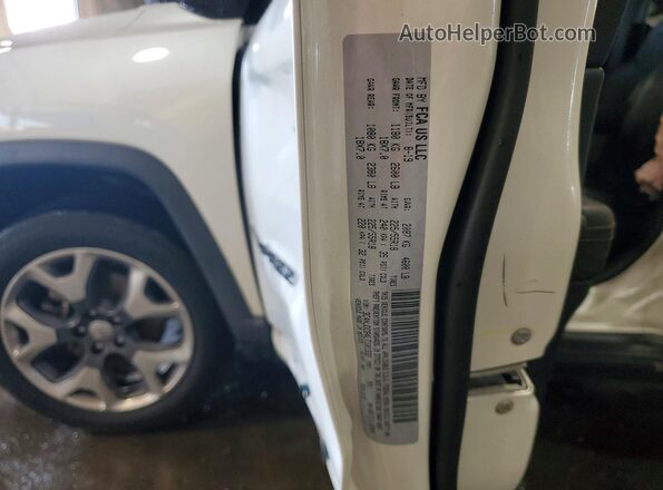 3C4NJDCB4LT101332 2020 JEEP COMPASS White Widok naklejki z numerem VIN