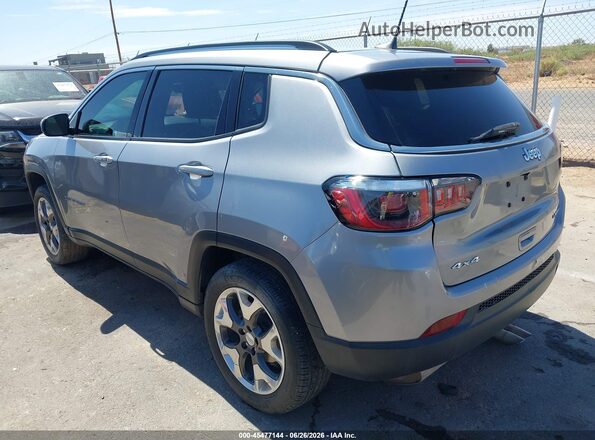 3C4NJDCB4LT127221 2020 JEEP COMPASS Silver Rear left