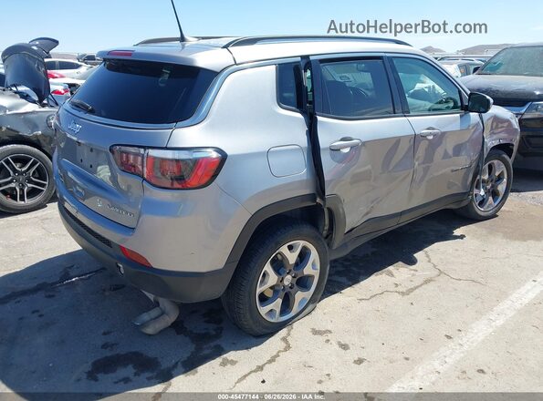 3C4NJDCB4LT127221 2020 JEEP COMPASS Silver Rear right