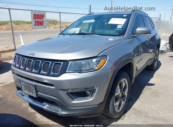 3C4NJDCB4LT127221 2020 JEEP COMPASS Silver Instrument cluster view