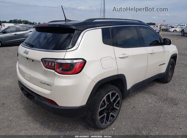 3C4NJDCB5HT639917 2017 JEEP NEW COMPASS White Trasero derecho