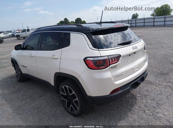 3C4NJDCB5HT639917 2017 JEEP NEW COMPASS White Trasero izquierdo
