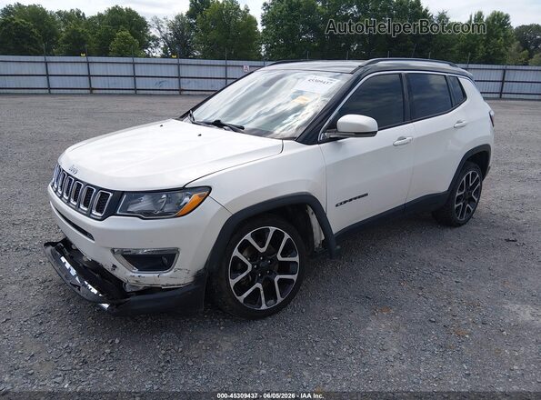 3C4NJDCB5HT639917 2017 JEEP NEW COMPASS White Vista tres cuartos delantera izquierda