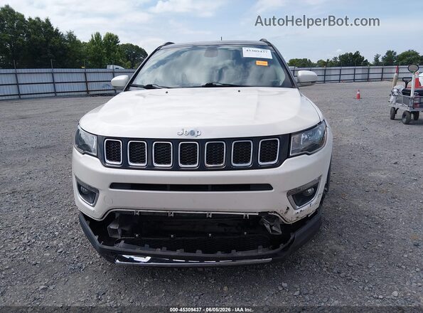 3C4NJDCB5HT639917 2017 JEEP NEW COMPASS White Vista del cuadro de instrumentos